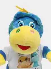 Голубой музыкальный дракон, игрушка, динозавр танцующий