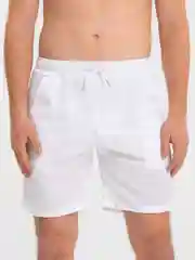 Белый шорты мужские, спортивные