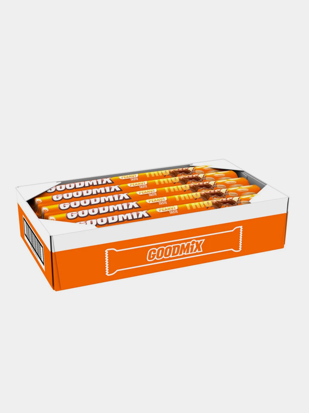 Шоколадный батончик с хрустящей вафлей GOODMIX со вкусом соленого арахиса, 69г
