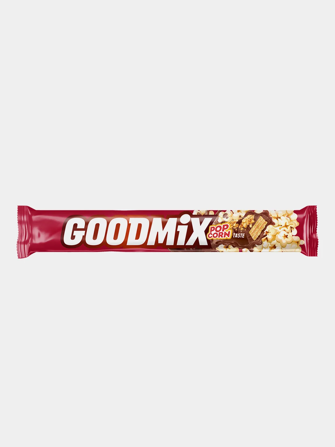 Шоколадный мини-батончик с хрустящей вафлей GOODMIX со вкусом попкорна, 45гр