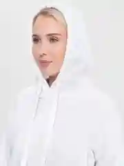 Белый костюм женский, однотонный