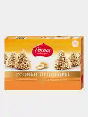 Конфеты Родные Просторы с арахисовой начинкой, Россия-щедрая душа, 180г