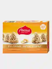 Конфеты Родные Просторы с арахисовой начинкой и вафельной крошкой, Россия-щедрая душа,125г