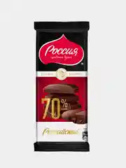 Горький шоколад 70 % какао, РОССИЙСКИЙ, Россия-щедрая душа, 82г