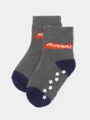 Хаки носки детские,нескользящие,  махровые, с тормозами, антискользящие, противоскользящие