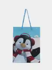 Пакет подарочный новогодний, для подарка 4 штуки Christmas Animals, Золотая Сказка, 591956