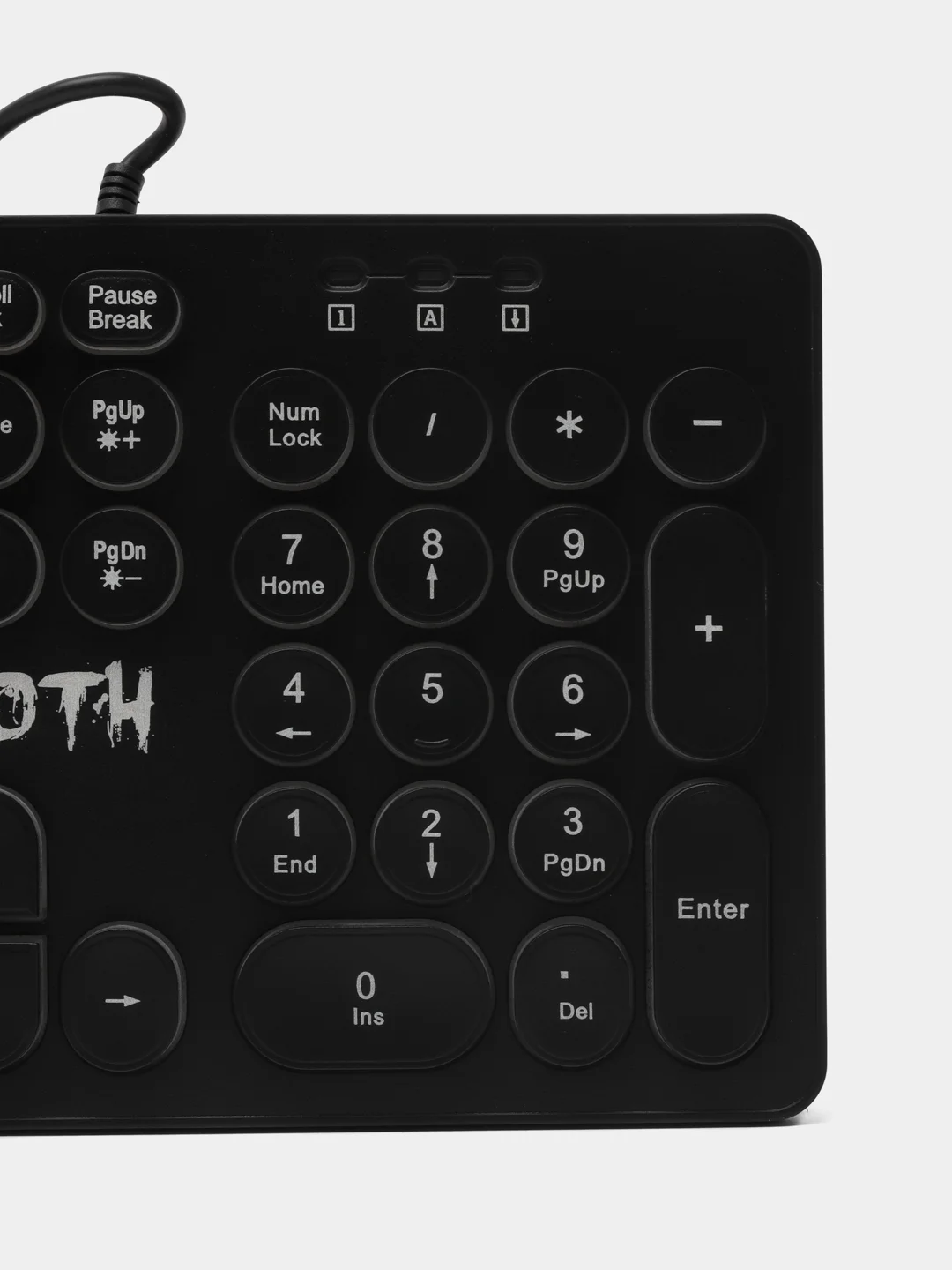 Клавиатура проводная игровая DEFENDER OZOTH GK-106, USB, 104 клавиши, с подсветкой