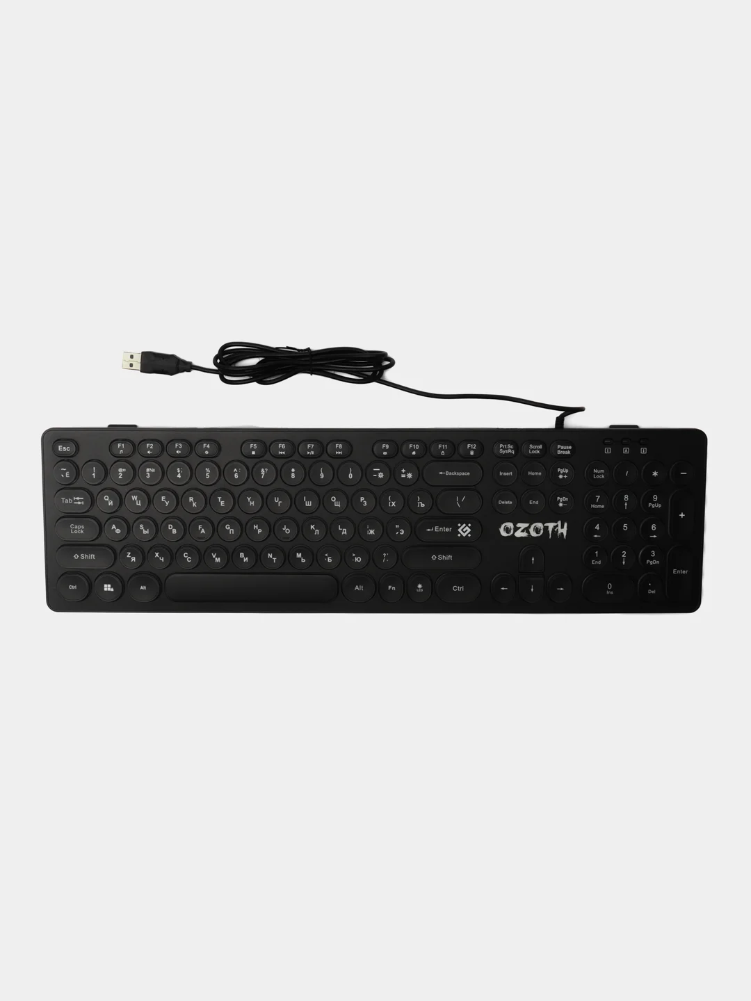 Клавиатура проводная игровая DEFENDER OZOTH GK-106, USB, 104 клавиши, с подсветкой