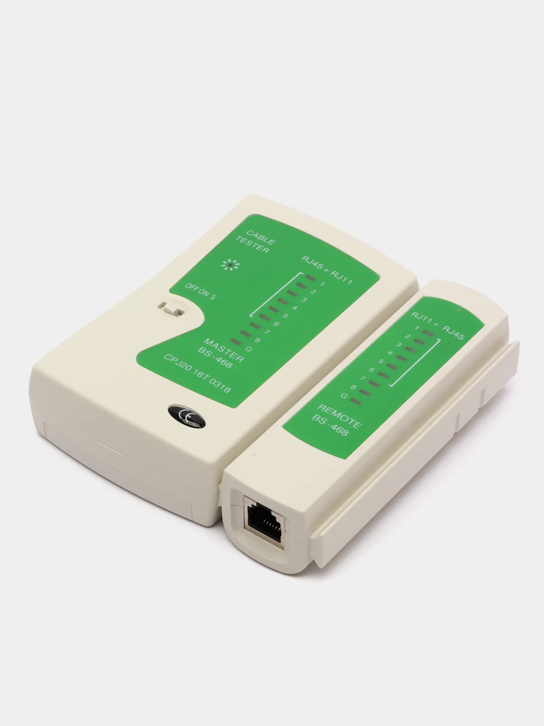 Тестер сетевого кабеля LAN RJ-45, RJ-12, Кабельный Lan тестер, витой пары, интернет кабеля