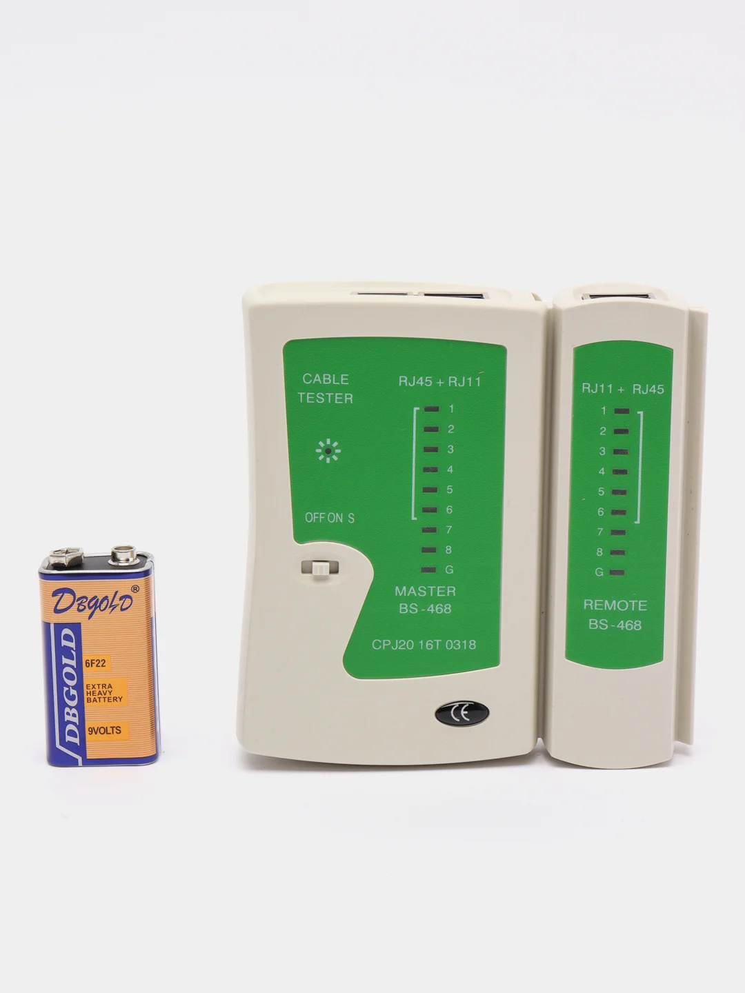 Тестер сетевого кабеля LAN RJ-45, RJ-12, Кабельный Lan тестер, витой пары, интернет кабеля