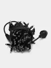 Гирлянда светодиодная новогодняя уличная Золотая Сказка, 100 Led 10 м, теплый белый 591295