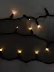 Гирлянда светодиодная новогодняя уличная Золотая Сказка, 100 Led 10 м, теплый белый 591295