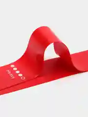 Красный фитнес резинки