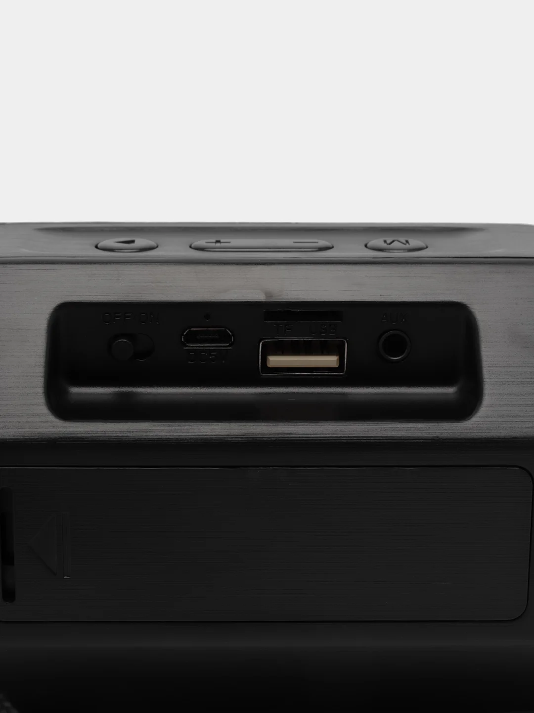 Колонка портативная Defender G36, 5 Вт, Bluetooth, FM-тюнер, USB, черная, 513813