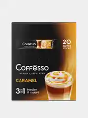 Кофейный напиток растворимый Coffesso Caramel 3 в 1, 20 стиков, 300 г