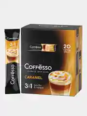 Кофейный напиток растворимый Coffesso Caramel 3 в 1, 20 стиков, 300 г