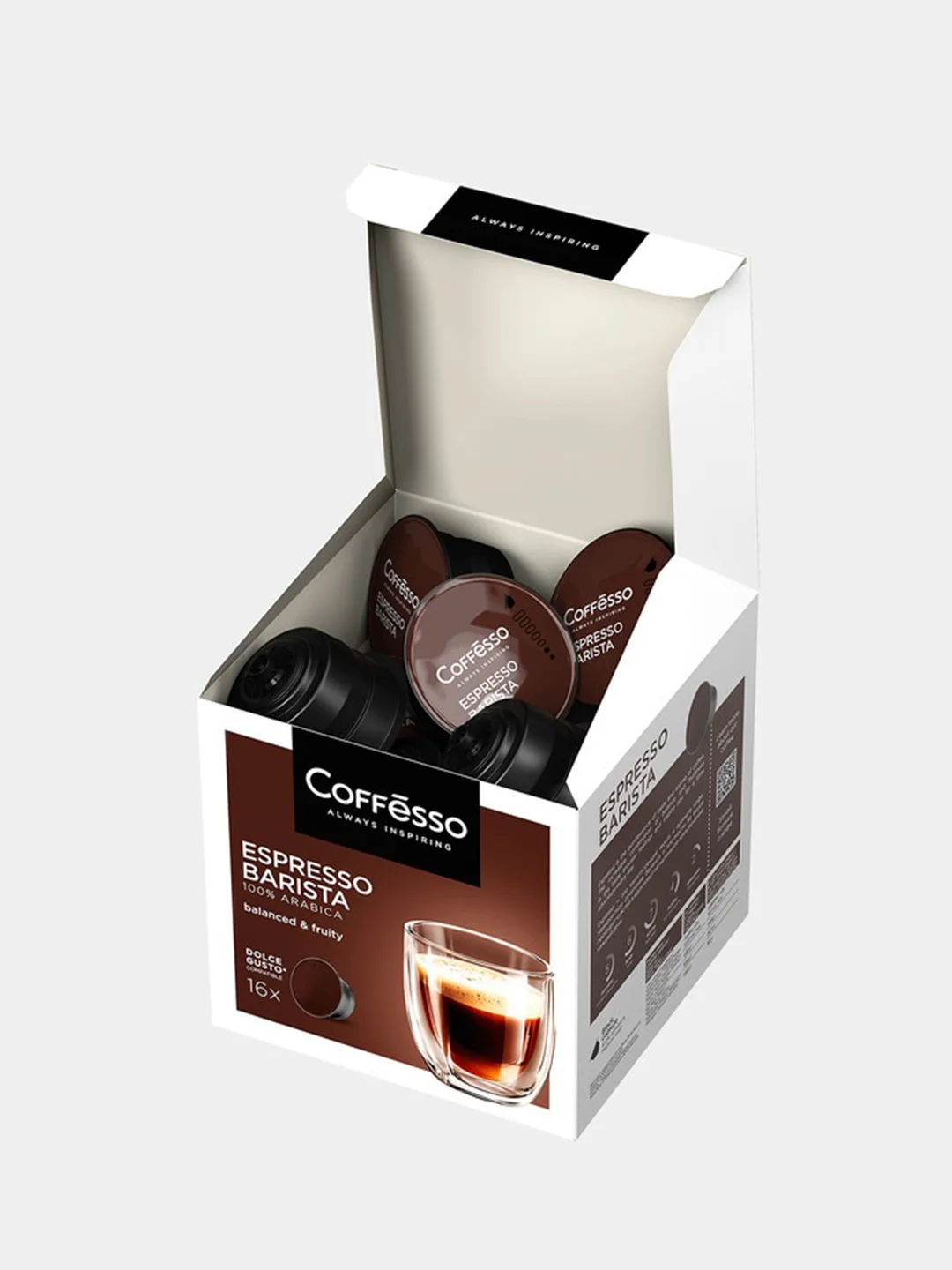 Капсулы Coffesso Espresso Barista для кофемашины Dolce Gusto, 16 штук, 88 гр