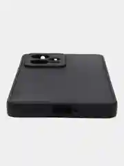 Угольный чехол для Xiaomi Redmi Note 12 Pro+ 5G, Note 12 Pro 5G, силиконовый, матовый, черный