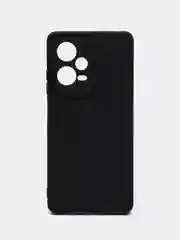 Угольный чехол для Xiaomi Redmi Note 12 Pro+ 5G, Note 12 Pro 5G, силиконовый, матовый, черный