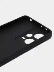 Угольный чехол для Xiaomi Redmi Note 12 Pro+ 5G, Note 12 Pro 5G, силиконовый, матовый, черный
