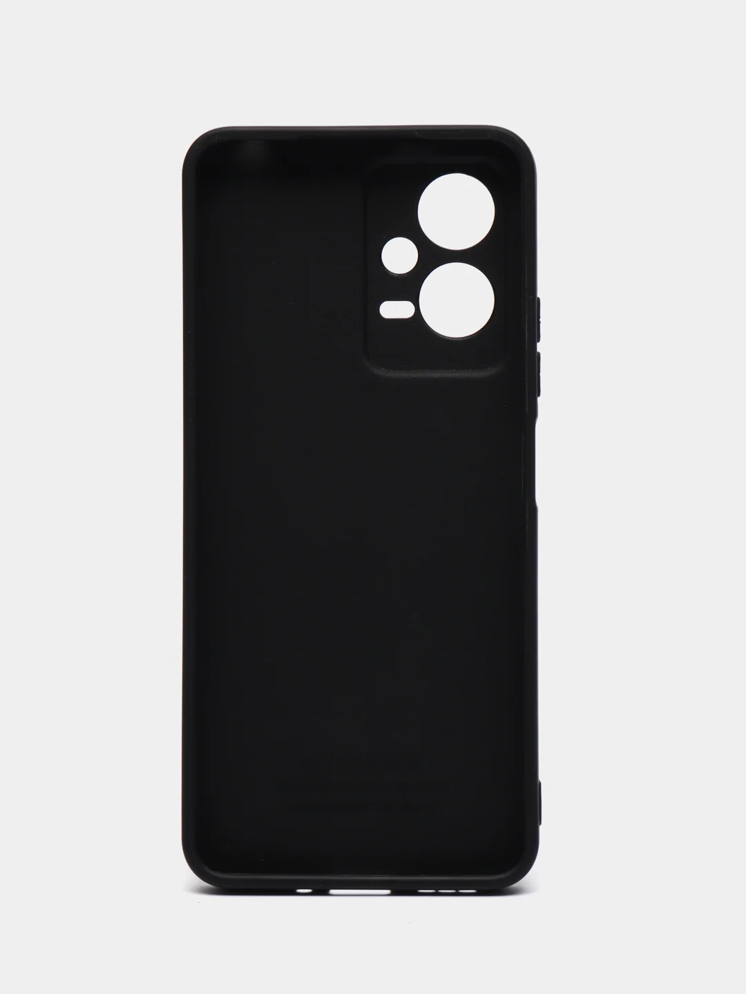 Угольный чехол для Xiaomi Redmi Note 12 5G, Сяоми Редми Нот 12 5G, силиконовый, матовый, черный