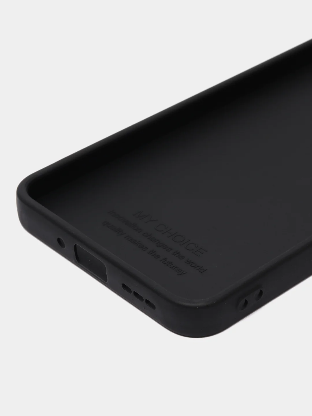 Угольный чехол для Xiaomi Redmi Note 12 5G, Сяоми Редми Нот 12 5G, силиконовый, матовый, черный