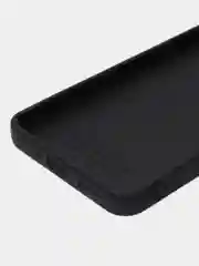 Угольный чехол для Xiaomi Redmi Note 12 5G, Сяоми Редми Нот 12 5G, силиконовый, матовый, черный