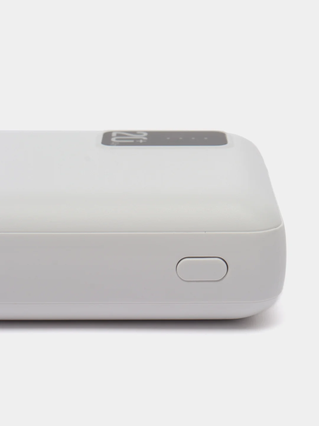 Белый внешний аккумулятор Premium 20000 mAh, Power Bank, повербанк