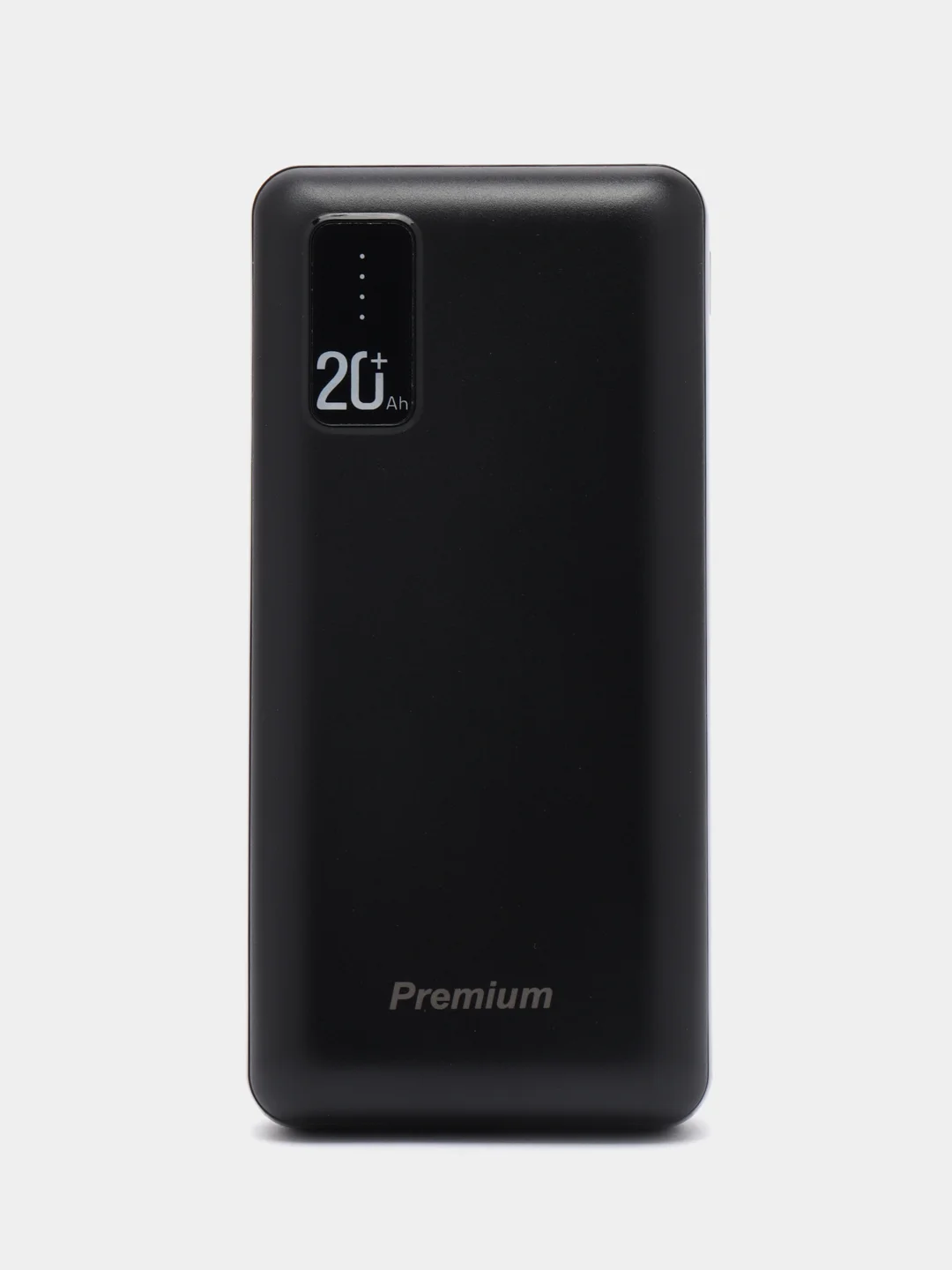 Черный внешний аккумулятор Premium 20000 mAh, Power Bank, повербанк