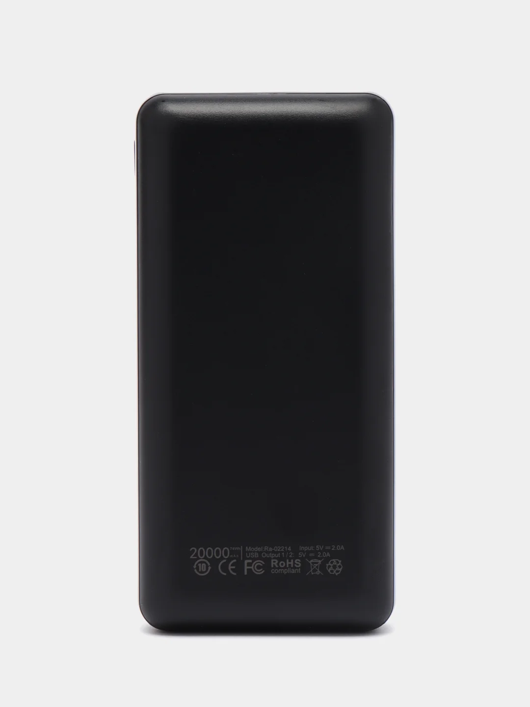 Белый внешний аккумулятор Premium 20000 mAh, Power Bank, повербанк