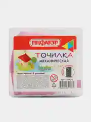 Точилка механическая, настольная, для карандашей, с контейнером для стружки, Пифагор