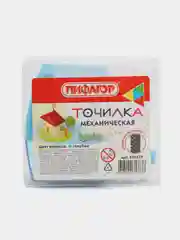 Точилка механическая настольная для карандашей, с контейнером для стружки Пифагор, 270425