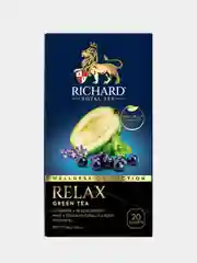 Чай зеленый байховый RICHARD RELAX 20 саше, 30 гр