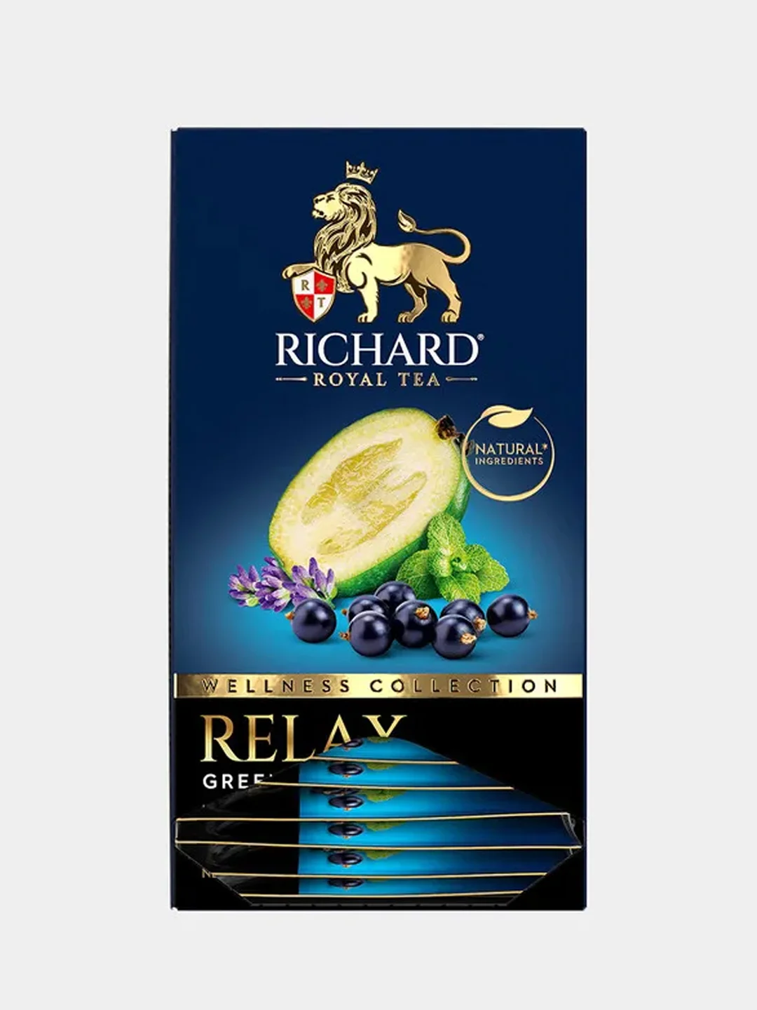 Чай зеленый байховый RICHARD RELAX 20 саше, 30 гр
