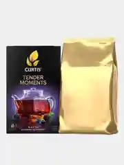 Чай черный листовой CURTIS Tender Moments c черникой, ежевикой и лепестками василька, 100г