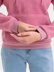 Розовый толстовка, худи утепленное с начесом