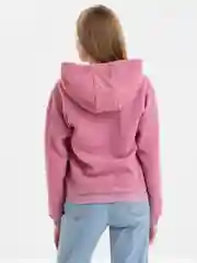 Розовый толстовка, худи утепленное с начесом