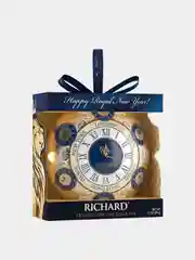 Цейлонский черный листовой чай Richard Christmas Toy Часы, ж/б, 20гр
