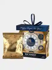 Цейлонский черный листовой чай Richard Christmas Toy Часы, ж/б, 20гр