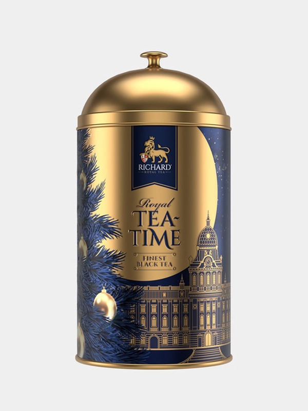 Чай черный листовой Richard Royal Teatime, ж/б, 60гр