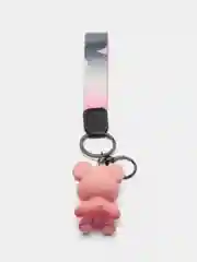 Розовый ключевые брелки Bearbrick, уникальный стиль в трёх цветах