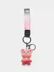 Розовый ключевые брелки Bearbrick, уникальный стиль в трёх цветах