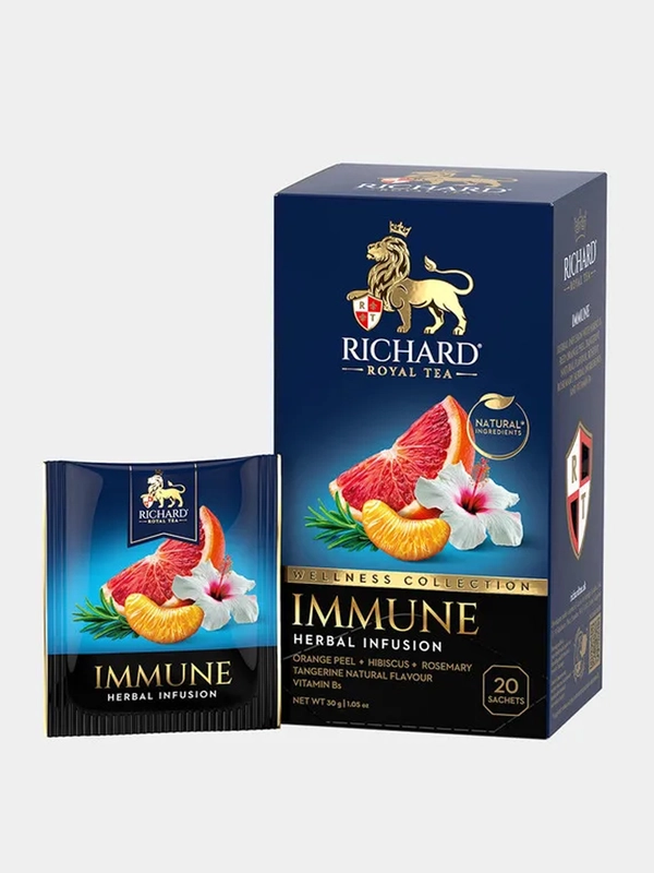 Чай RICHARD IMMUNE 20 саше, 30 гр