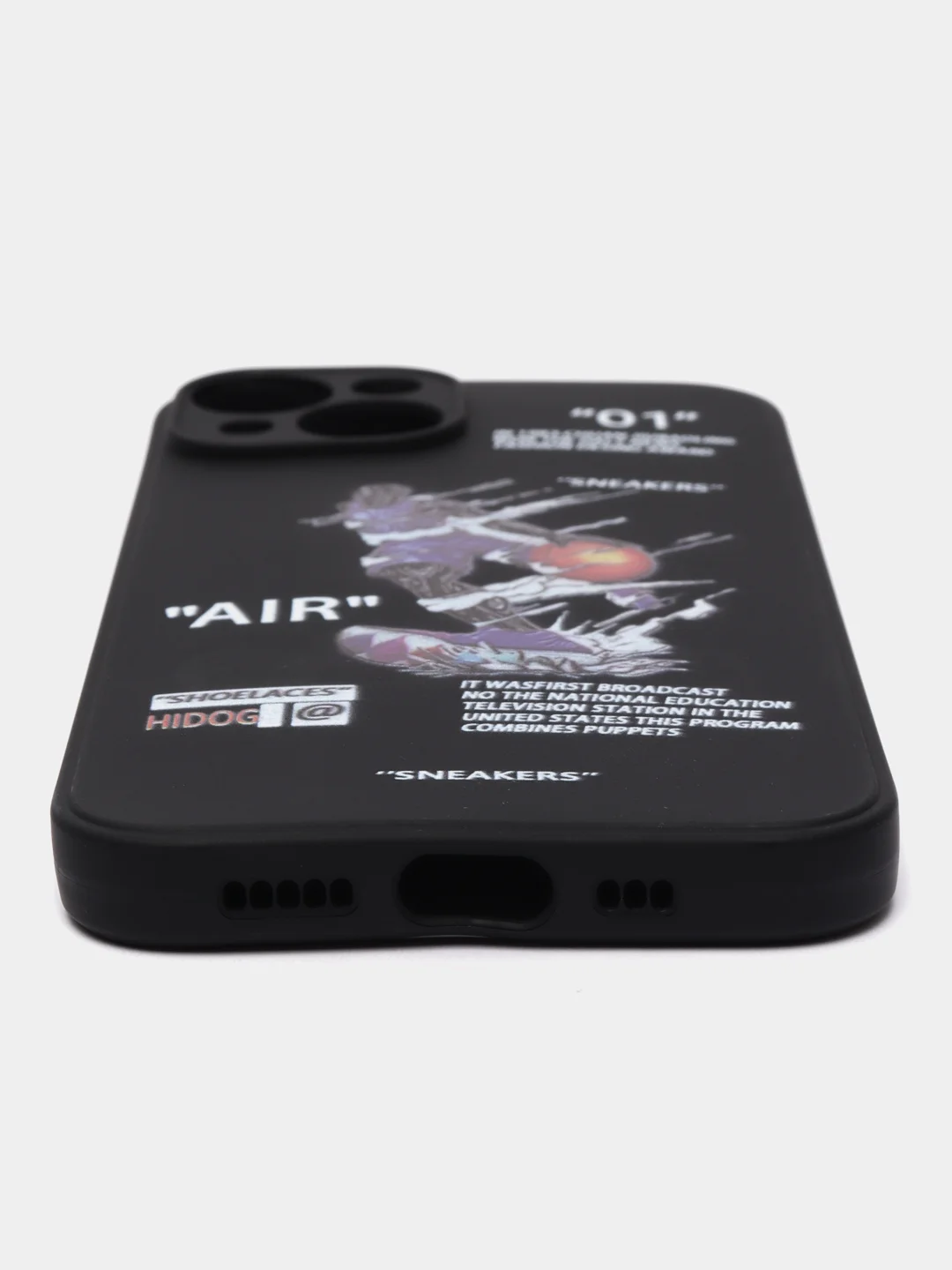 Черный чехол на (Айфон) iPhone 7/8/11/12/13/14/XR/X XS/Mini/Pro Max Plus, силиконовый