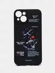Черный чехол на (Айфон) iPhone 7/8/11/12/13/14/XR/X XS/Mini/Pro Max Plus, силиконовый