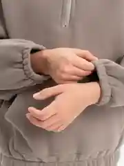 Коричневый костюм детский, спортивный, на флисе