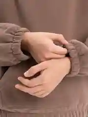 Коричневый костюм спортивный детский, утеплённый, на флисе