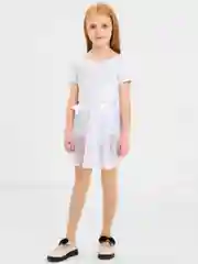 Юбка с запахом из шифона, поясок из атласа