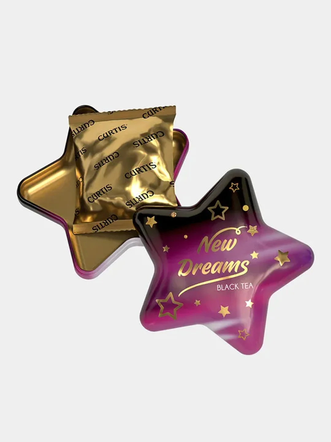 Чай черный байховый среднелистовой CURTIS Inspiring Star Pink, 20 г