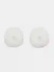 Белый амбушюры, силиконовые накладки-держатели для наушников AirPods